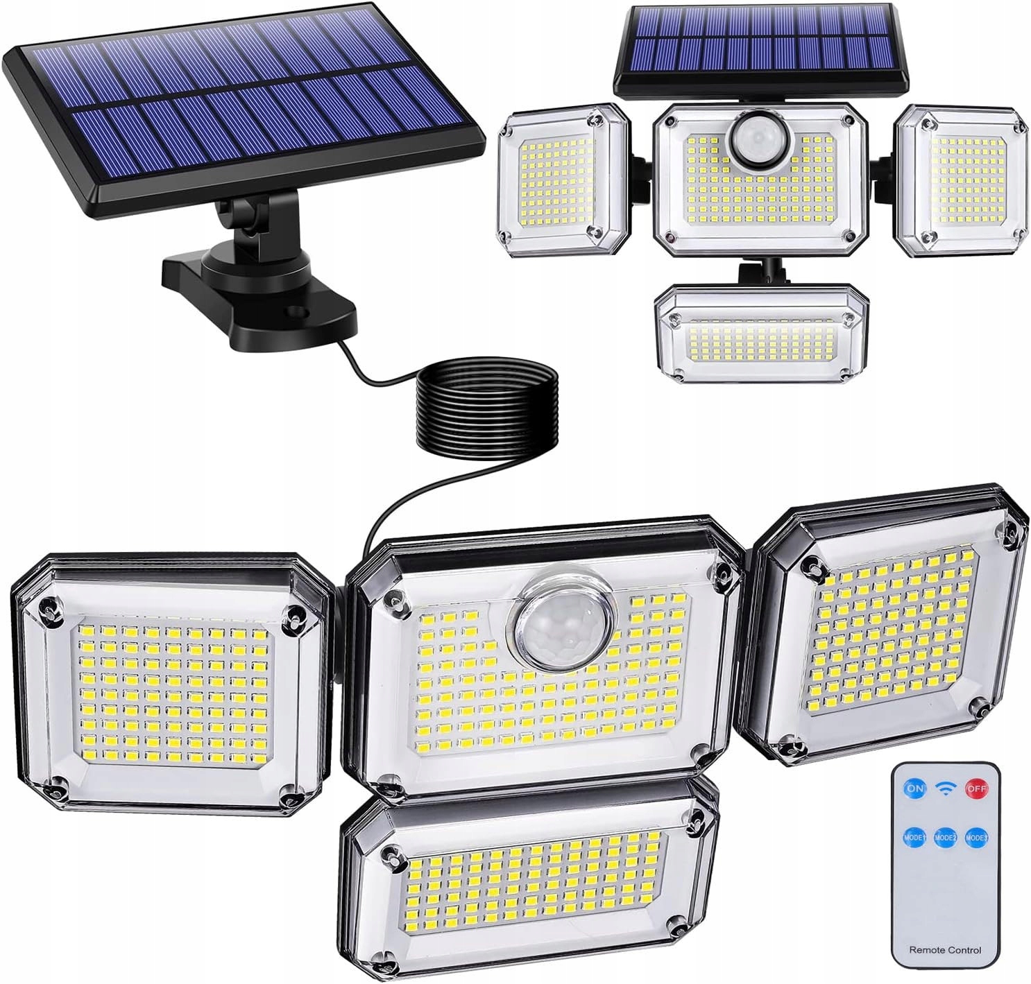 Pouličné svietidlo Solar Light 8 W 3200 lm na solárne napájanie